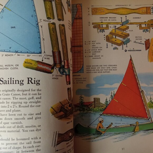 Vintage 1964 Crafts and Hobbies, W Ben Hunt, Golden Hobby Book, Mid Century - Picture 9 of 9